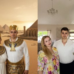 Fotobudka AI – przenieś się do starożytnego Egiptu i poczuj się jak faraon lub królowa Nilu. Niezwykła atrakcja, która zamienia zwykłe zdjęcia w epickie historie!