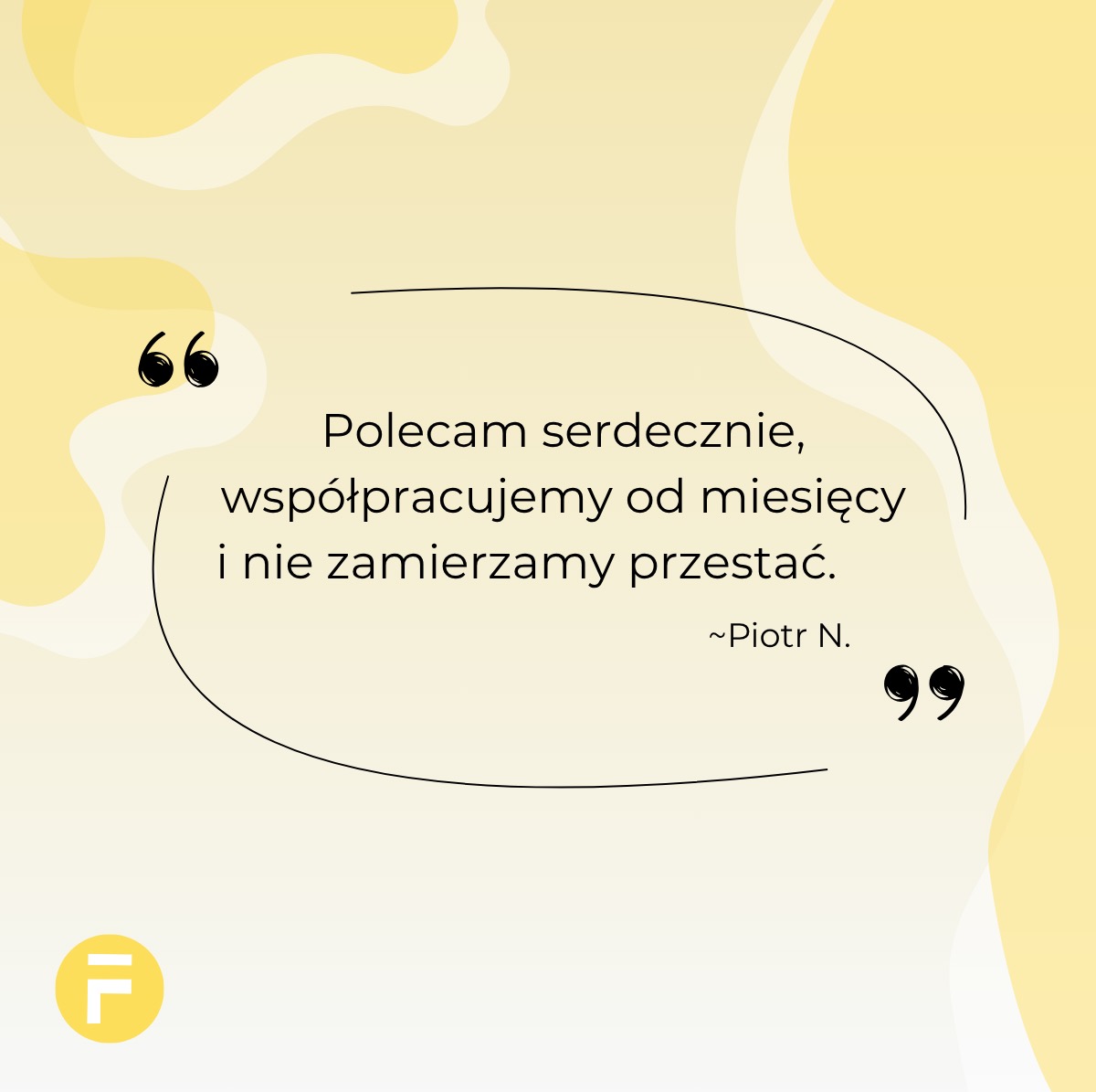 Opinia klienta na temat współpracy Fibinco 2