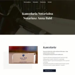 Jedna z ostatnich stron internetowych.