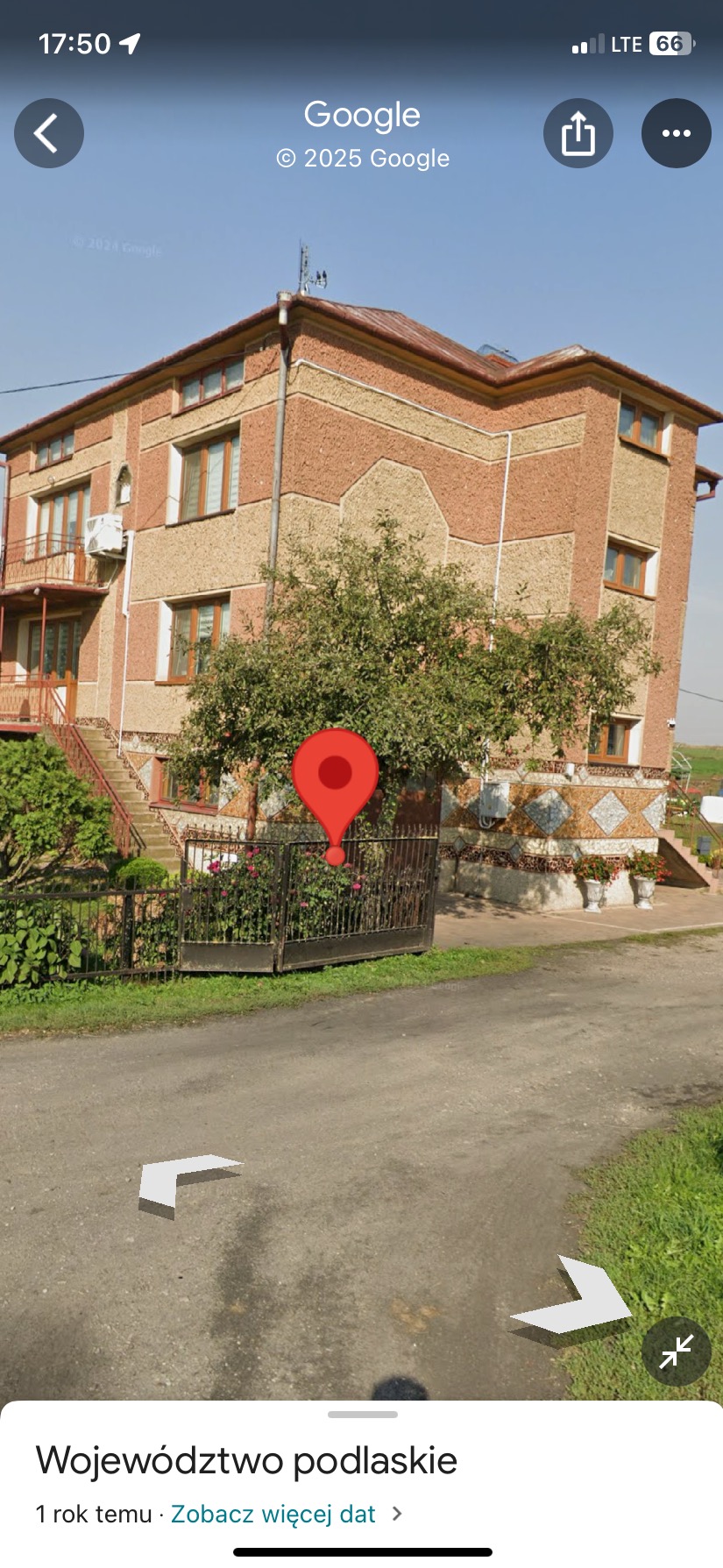 Budynek przed etapem malowania