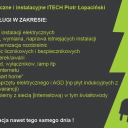 ITECH Piotr Łopaciński - Świetne Biuro Projektowe Instalacji Elektrycznych Piotrków Trybunalski