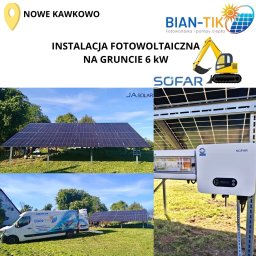 Instalacja Fotowoltaiczna na gruncie 