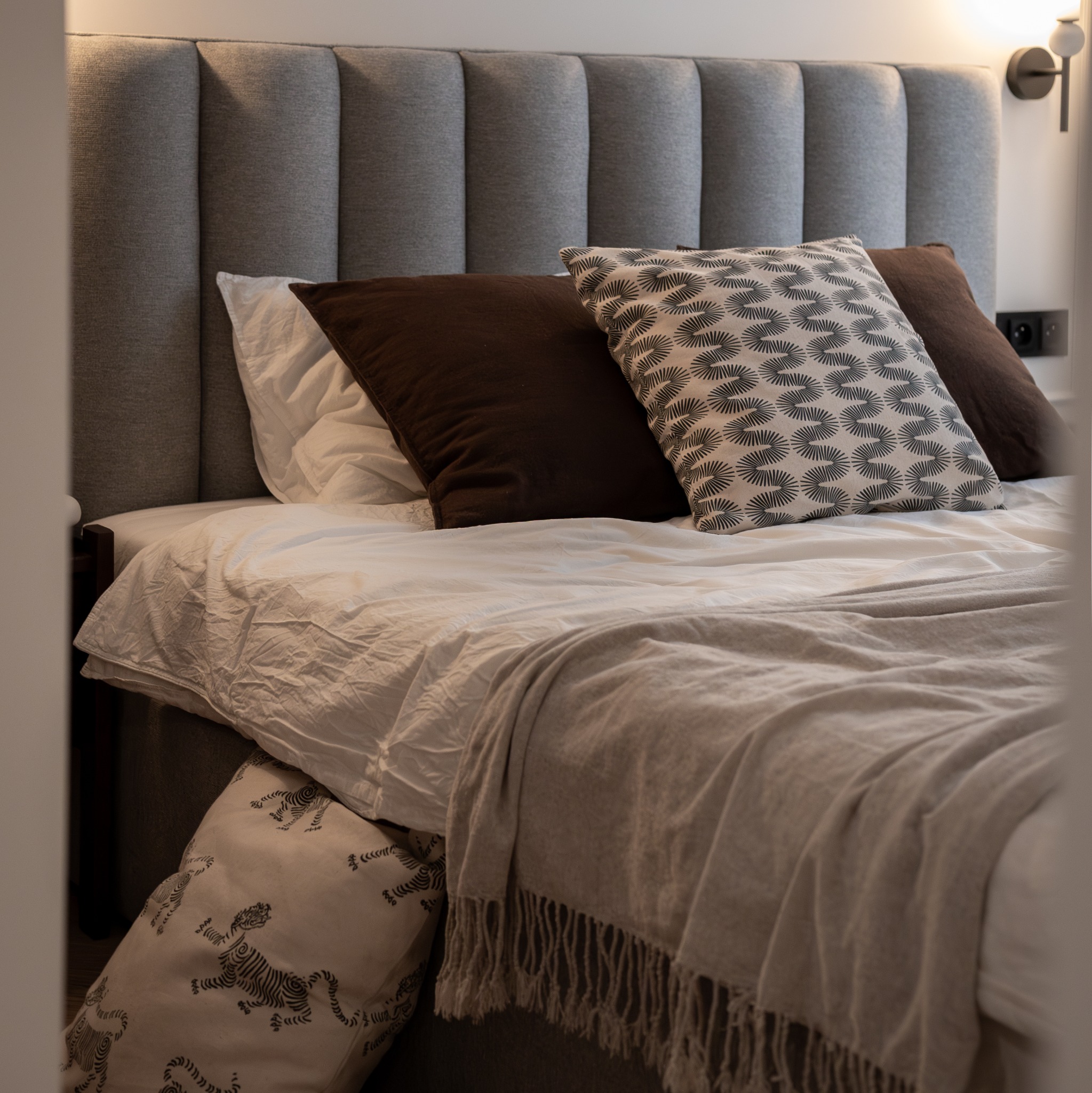 Realizacja sypialni.