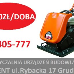 Wynajem zagęszczarek 