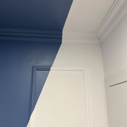 Sztukateria wewnętrzna malowana na kolor