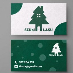 Wizytówka dla firmy agroturystycznej.