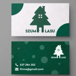 Wizytówka dla firmy agroturystycznej.