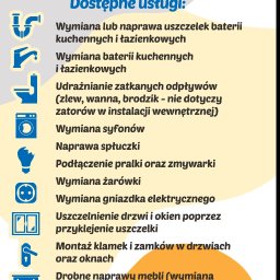 SPEC ZŁOTA RĄCZKA 24h Łodz okolice.Elektryka,Hydraulika. - Wszystkie nasze usługi w jednym miejscu