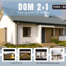 Oferty domów w atrakcyjnej cenie od 385tys