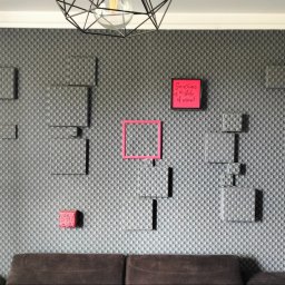 Coś z niczego...
Tapeta i nie potrzebne pudełka 😁