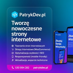 Patryk Zawiślak - Budowanie Stron Internetowych Dzierżoniów