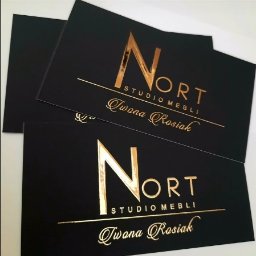 ImpresjaGraf reklama I poligrafia - Wizytówki 3D + złocenie - projekt i druk z wysyłką do klienta.