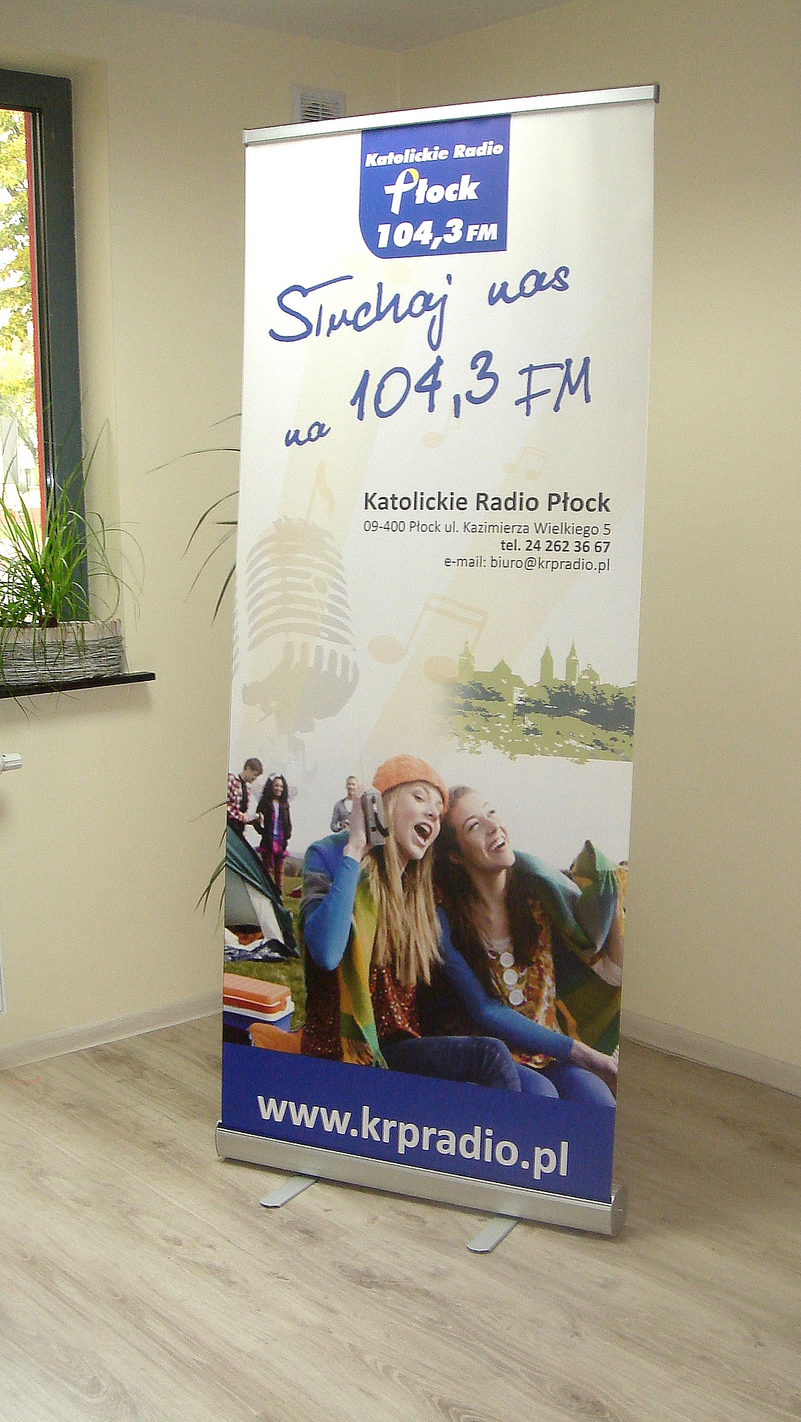 Rollupy- projekt + druk + wysyłka