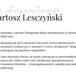 Adwokat sprawy karne Poznań 1