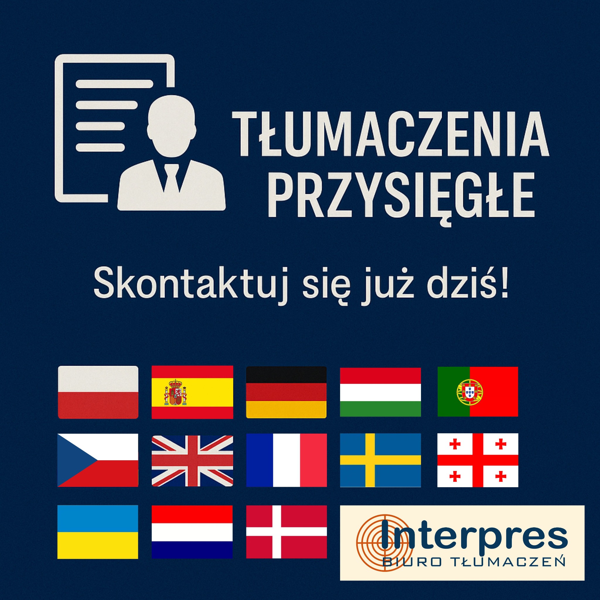 Tłumaczenia przysięgłe ze wszystkich języków europejskich.