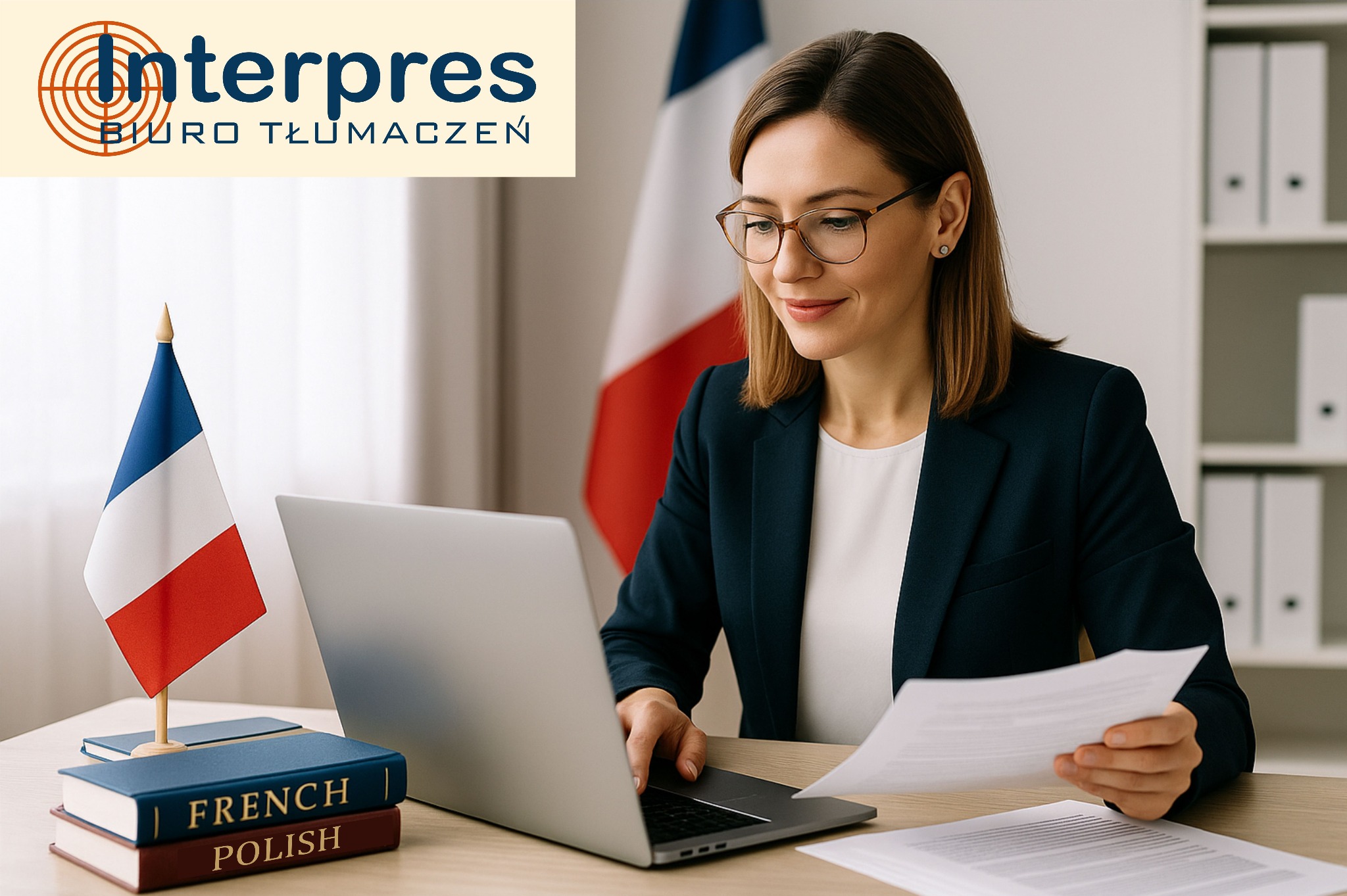 Tłumaczenia z języka francuskiego na polski i z polskiego na francuski również w formie przysięgłej bez problemu.