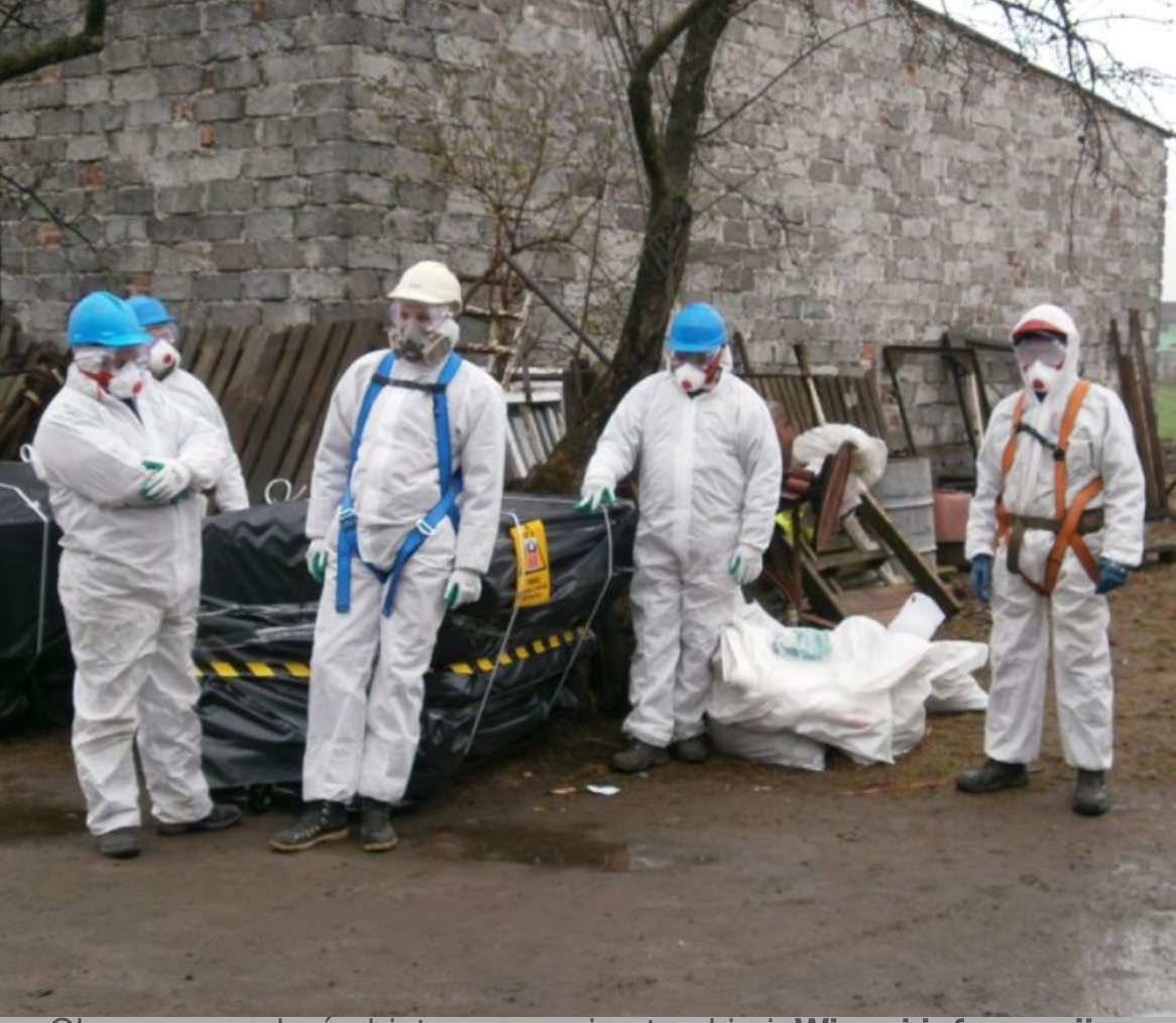 Profesjonalnie zajmujemy się demontażem azbestu