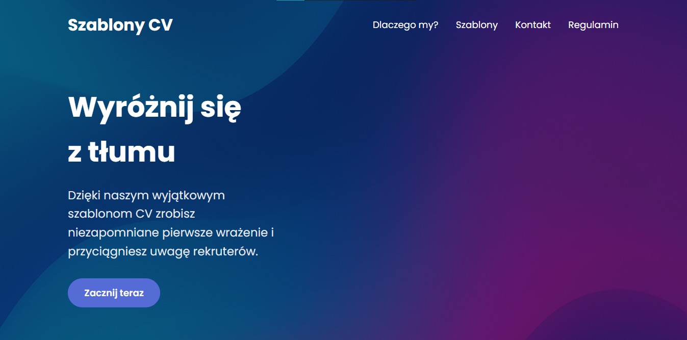 Przykład zrealizowanego projektu w mniej niż 24h
