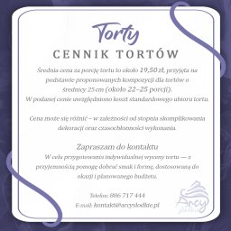 Cennik Tortów