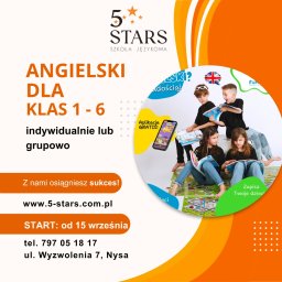 Angielski dla dzieci szkolnych - dla klas 1-6