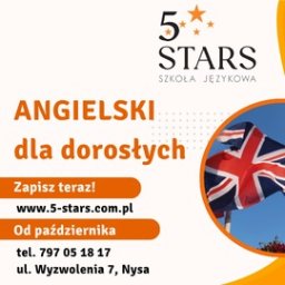 5 STARS - Twoja Szkoła Językowa w Nysie - Język Niemiecki Nysa