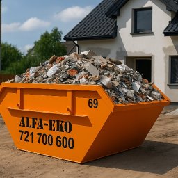 Kontener na odpady poremontowe, wywóz odpadów – Wrocław 2–7 m³