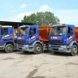 Flota pojazdów ALFA-EKO – Wrocław, szybki wywóz odpadów i gruzu