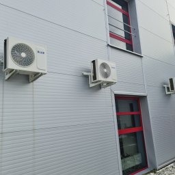 Nasze klimatyzatory zamontowane w firmie Einchell w Nowej Wsi Wrocławskiej
