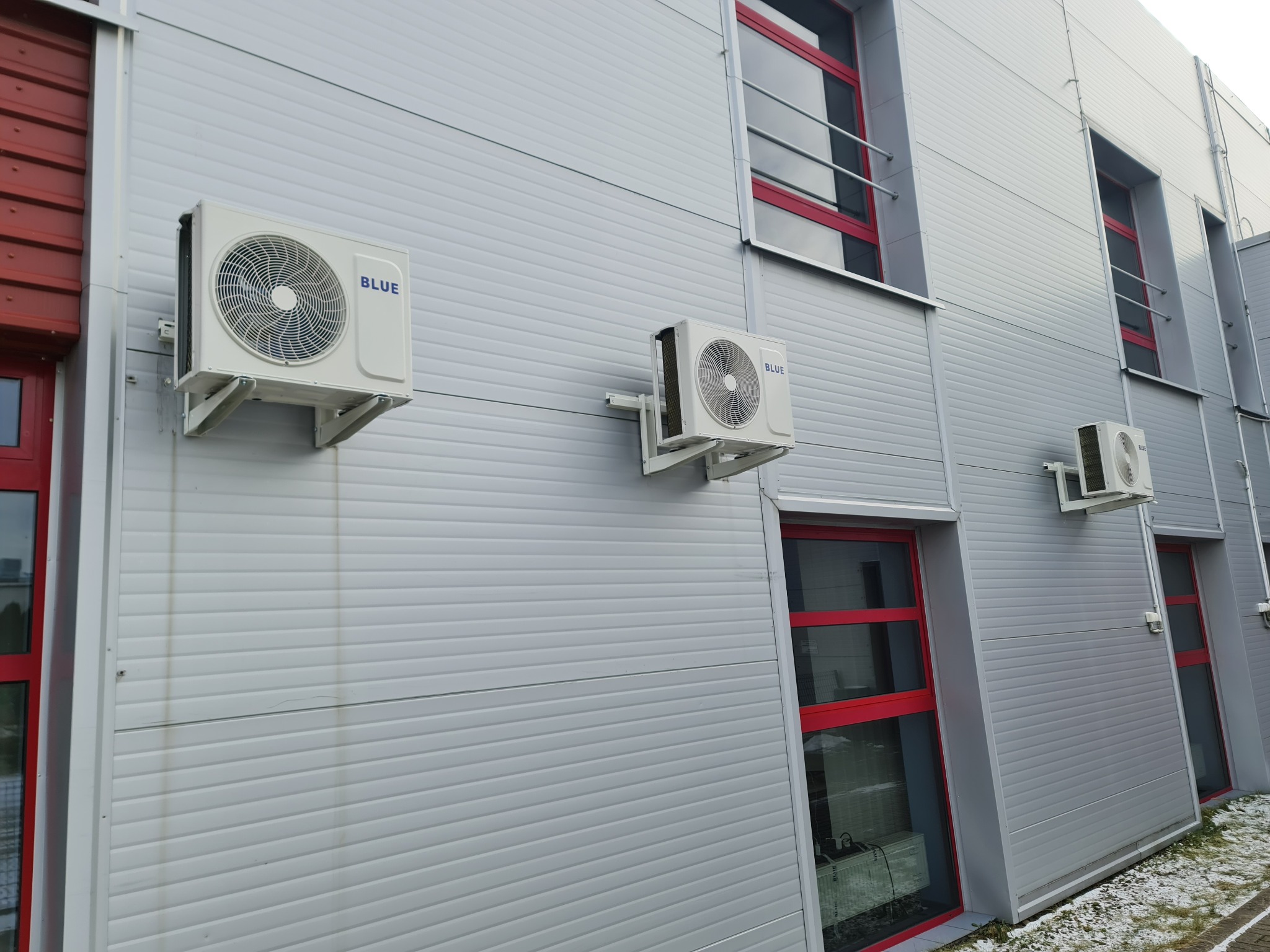 Nasze klimatyzatory zamontowane w firmie Einchell w Nowej Wsi Wrocławskiej