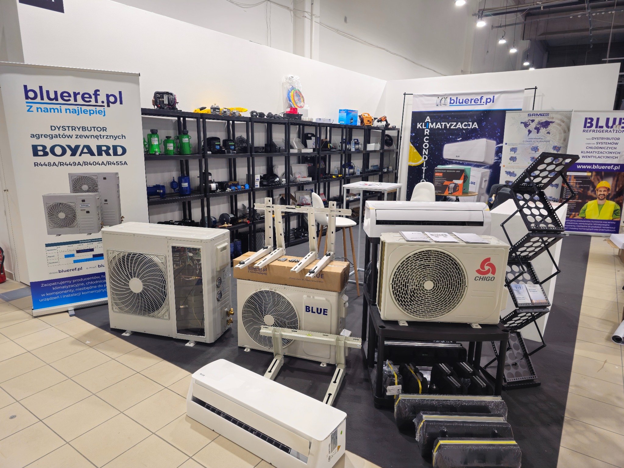 Nasze stoisko na targach branży klimatyzacyjnej Warsaw Ptak Expo 2025