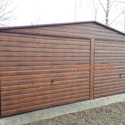 Garaże blaszane Szczyrzyc 1