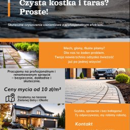 Mycie kostki brukowej Zielona Góra 1