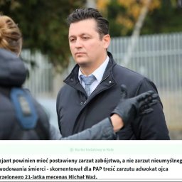 Adwokat Siedlce - Michał Wąż.  Konferencja prasowa adwokata Michała Weżą po przyjęciu sprawy.