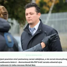 Adwokat Siedlce - Michał Wąż. Konferencja prasowa adwokata Michała Weżą po przyjęciu sprawy.