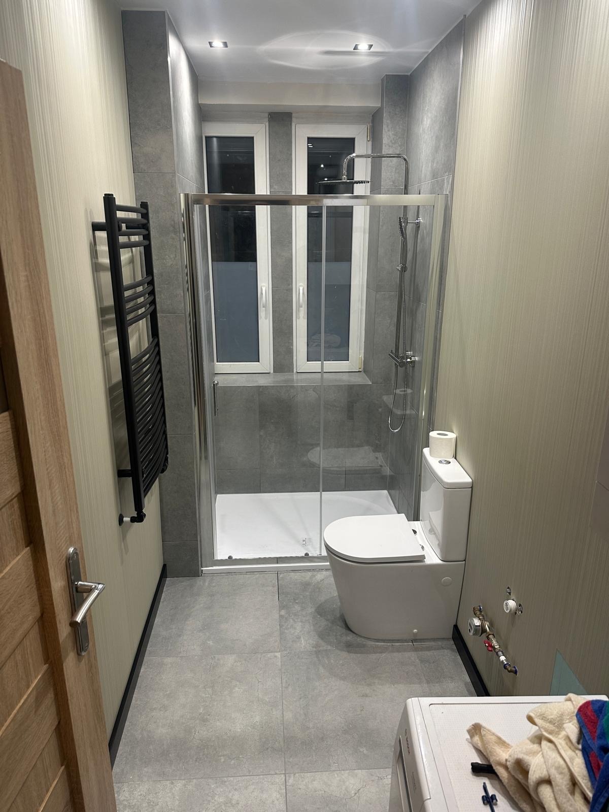 Kapitalny remont łazienki.