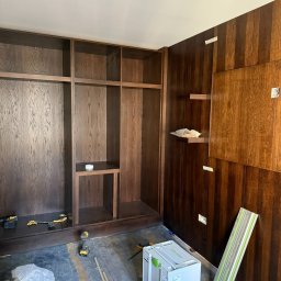 zabudowa pod TV i szafa