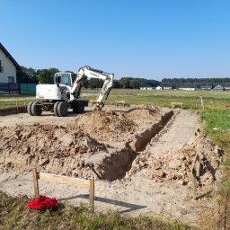 Wykop pod fundamenty Nowe Miasteczko 2