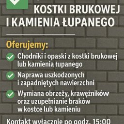 Układanie kostki brukowej Szczytno 1