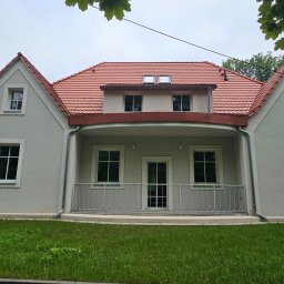 Kompleksowe wykonanie elewacji jako podwykonawca na zabytkowym budynku Villi Antoniny w Jastrzębiu Zdroju.