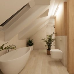 Projekt łazienki w Dąbrowie Chełmińskiej pod Bydgoszczą