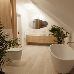 Projekt łazienki w Dąbrowe Chełmińskiej pod Bydgoszczą