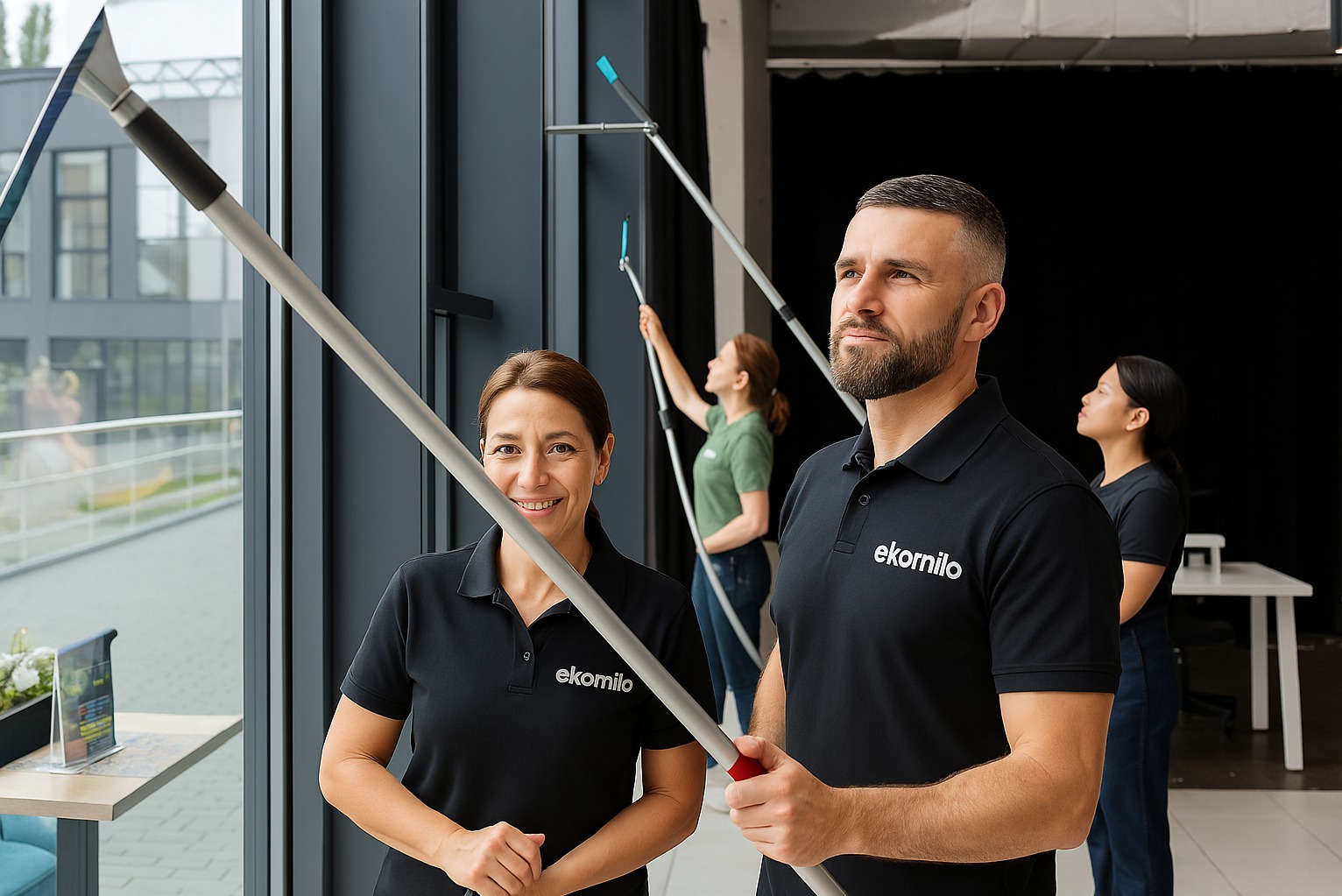 Mycie okien i przeszkleń