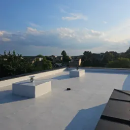 Renowacja dach z papy membraną PVC