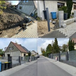 Wymiana bramy i ogrodzenia