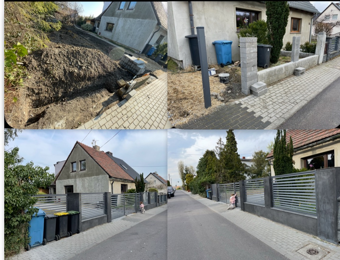 Wymiana bramy i ogrodzenia