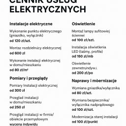 Instalacje elektryczne Tarnowskie Góry 1