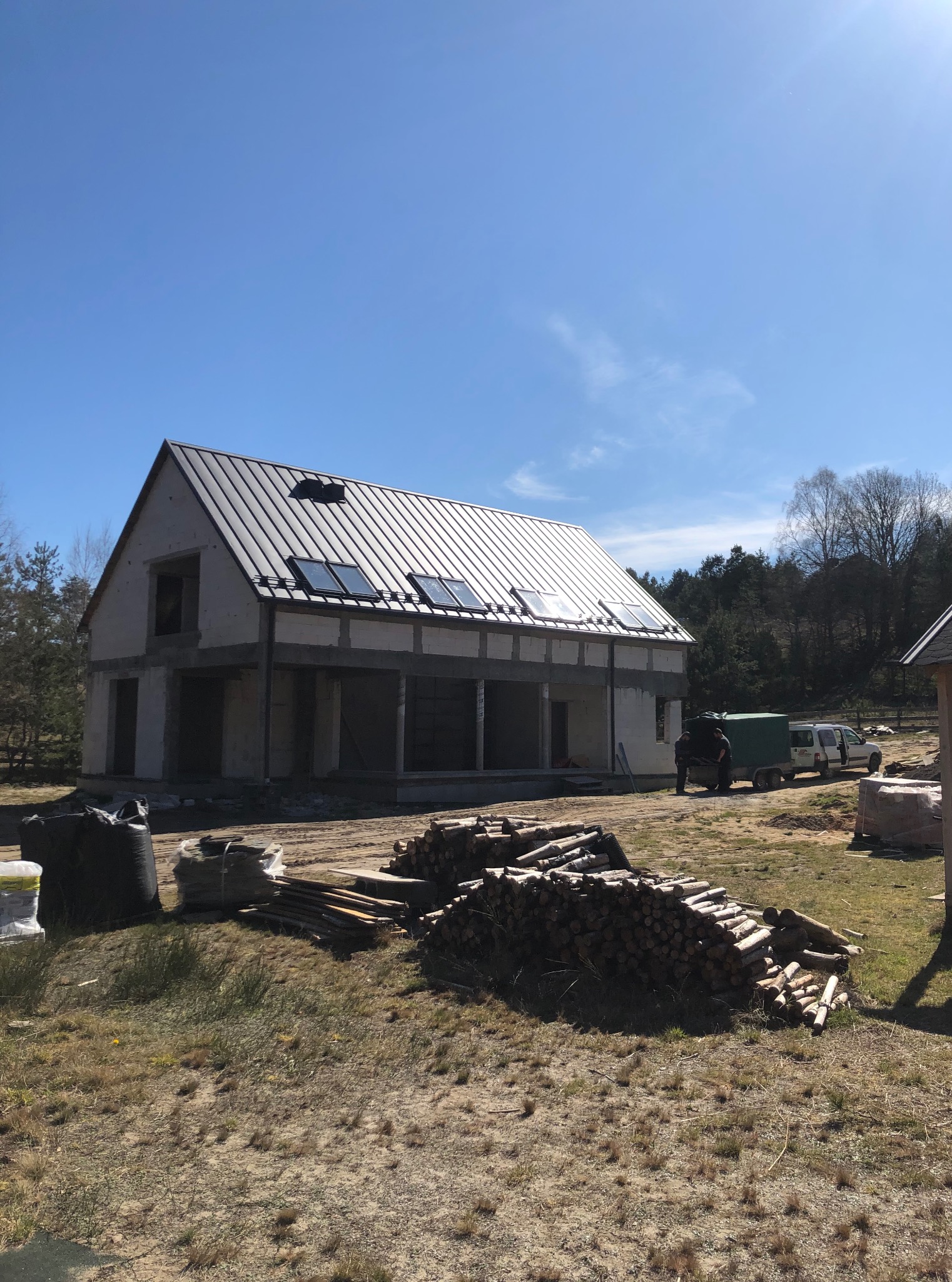 Blacha stalowa na rąbek.