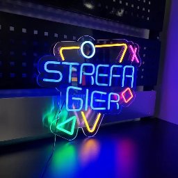 neon  strefa gier 