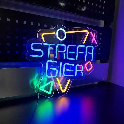 neon strefa gier