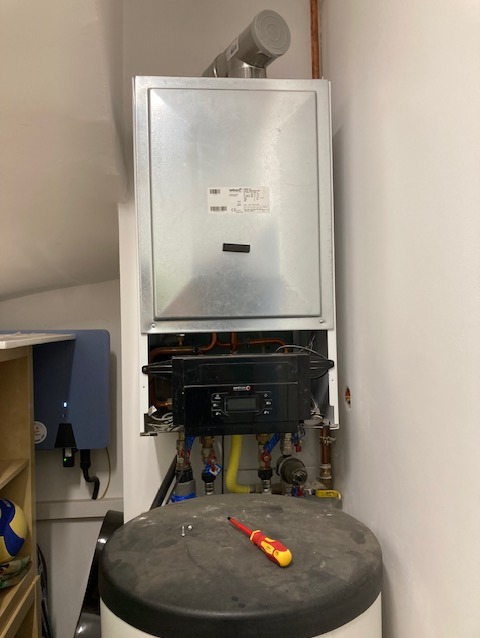 Serwis roczny kotła Brotje Gdynia.